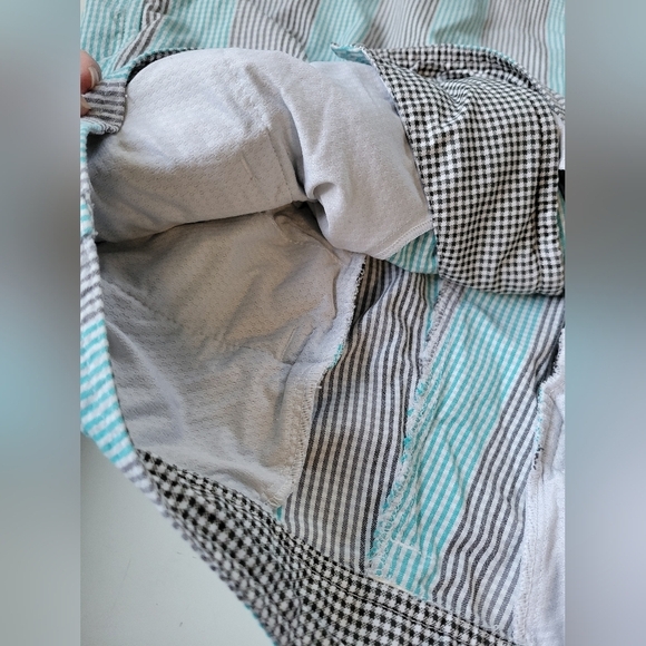 Lululemon Seersucker Men's Shorts Size 36 Blue - Picture 4 of 9